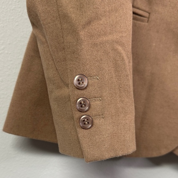 NWOT Chadwicks Essential Wool Blend Blazer Single Breasted Fully Lined 6 Petite - Picture 5 of 9